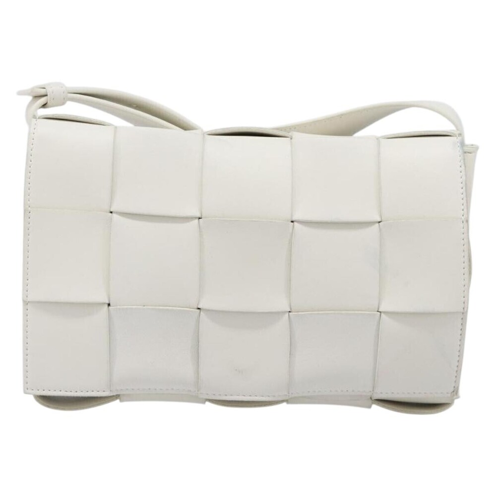 Bottega Veneta Cassette Maxi Intrecciato Leather Small